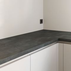 Werkblad op maat Antraciet leisteen