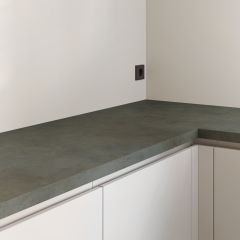 Werkblad op maat Antraciet beton