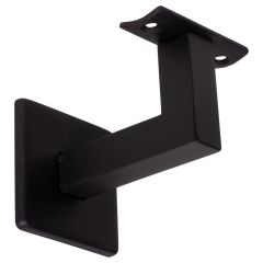 Trapleuninghouder Milan Mat-zwart (2 stuks)