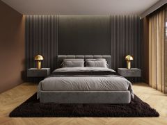 Decowall Acoustic Advanced en noyer 260x30cm 2 pièces