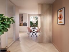 Decowall Roomdivider latte MDF chêne natur 4pcs