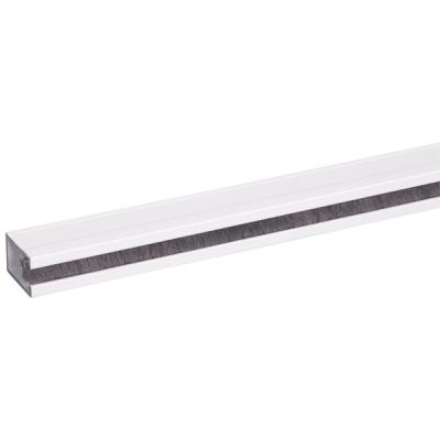 Moustiquaire enroulable guides g d brosse blanc