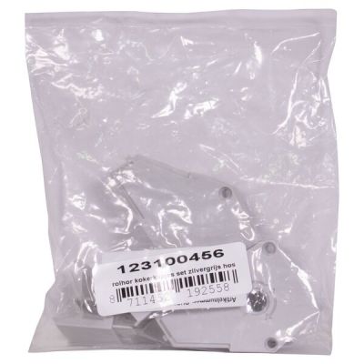 Moustiquaire enroulable DR ensemble de bouchons de tuyaux gris argent confort