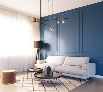 Kleur én accenten op je muur